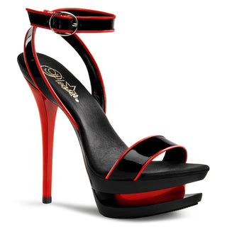 Dual Platform Two Tone Sandals