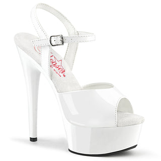 pleaser excite-609 white