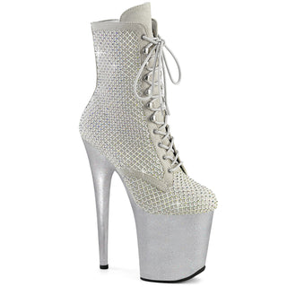 pleaser flamingo-1020rm-silver