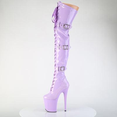 pleaser flamingo-3028 lavender outer side