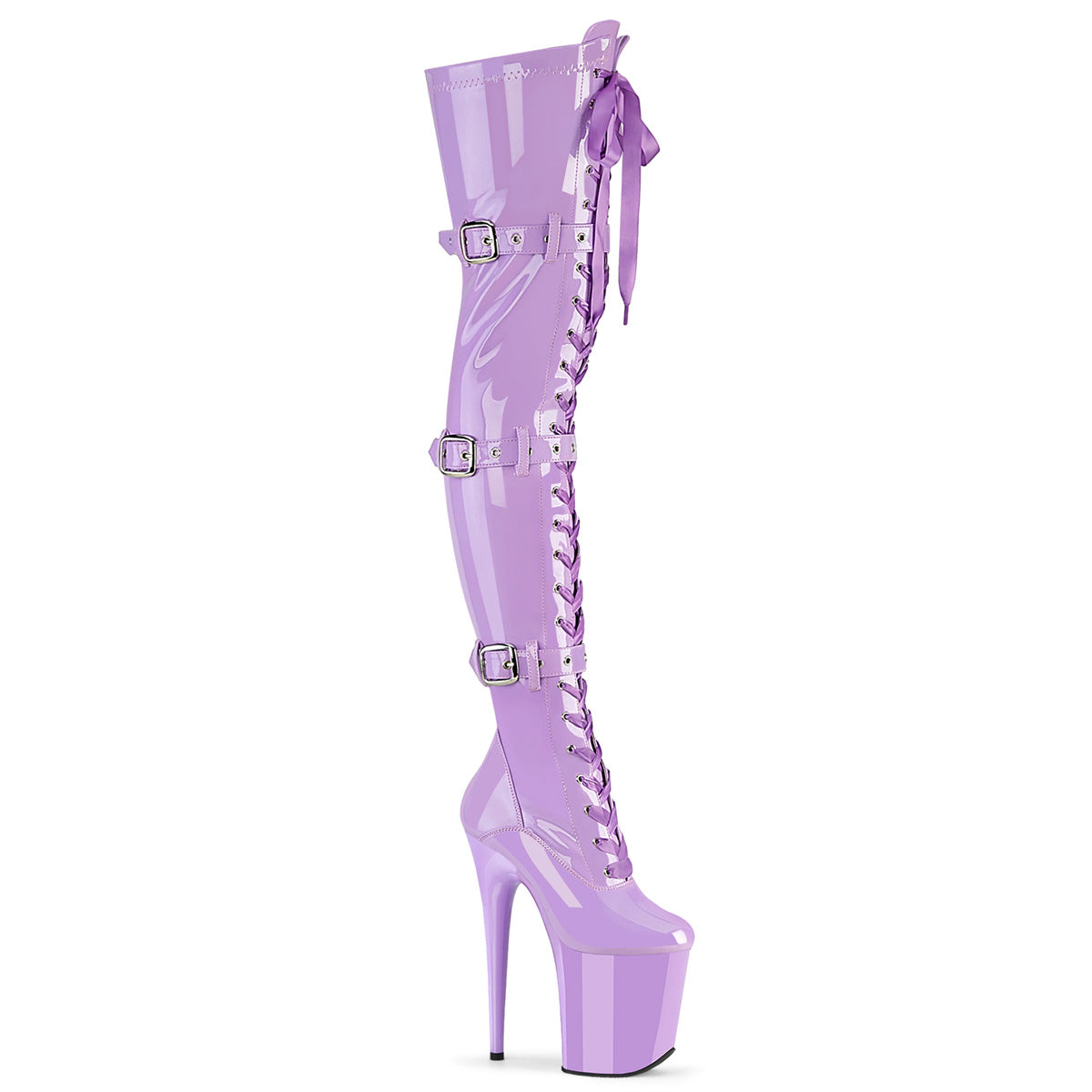 pleaser flamingo-3028 lavender