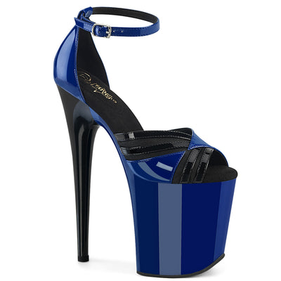 pleaser flamingo-884 blue