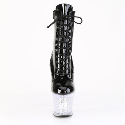 pleaser flashdance-1020spec stripper boots front view