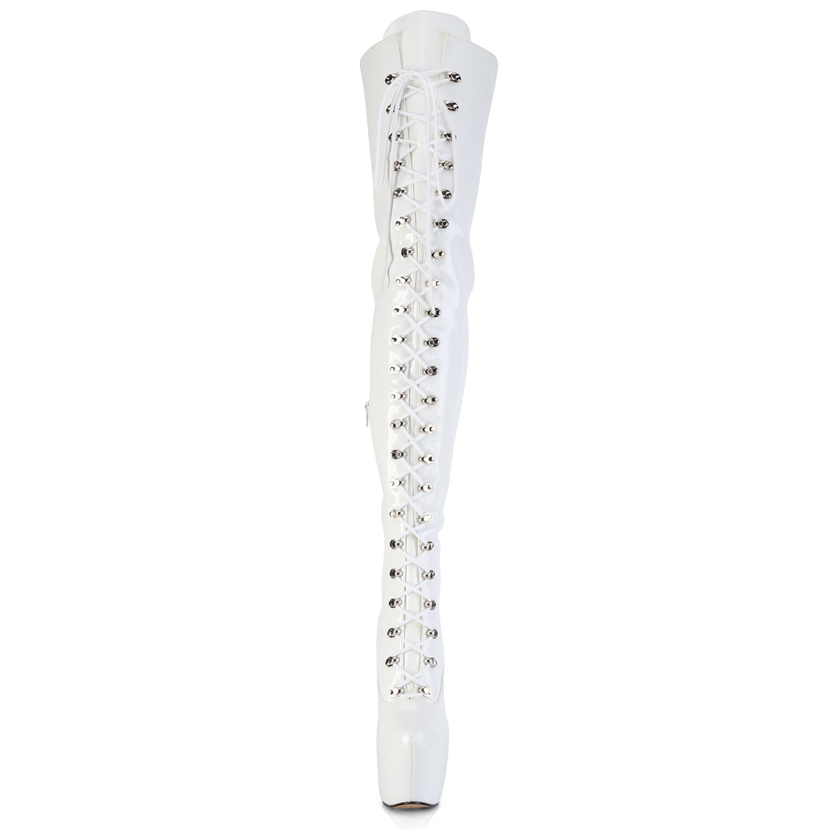 pleaser jubilant-4012 white frontside