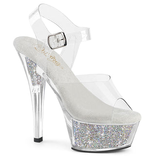 Kiss-208RSI Rhinestone Platform Heels