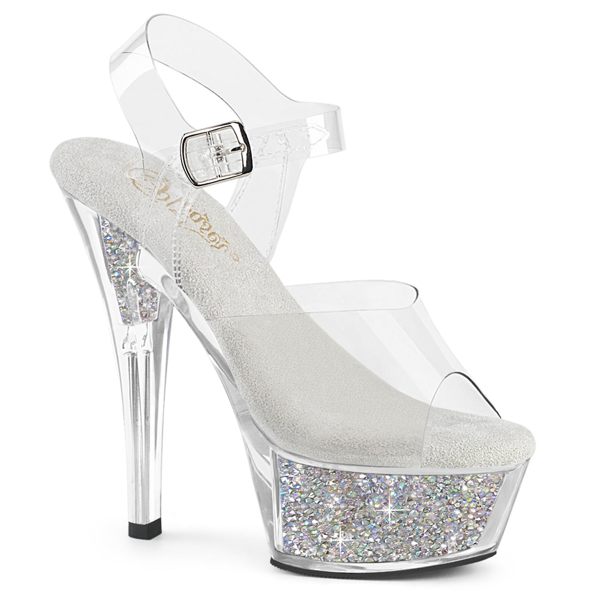 Rhinestone Dreams Platform Heels KISS-208RSI