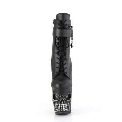 pleaser rapture-1020str-lt black front side