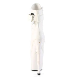 pleaser rapture-1020str-lt white back