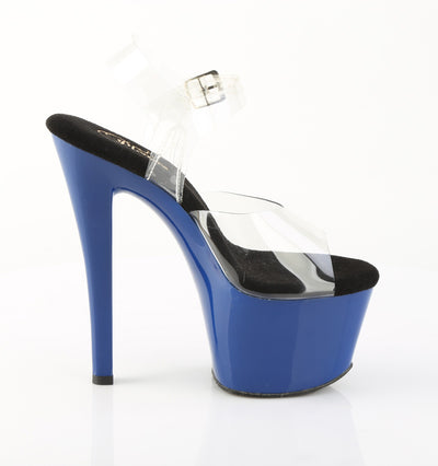 pleaser sky-308 royal blue right