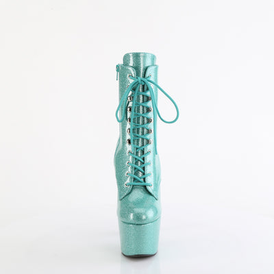 pole dancing boots aqua glitter adore-1020gp
