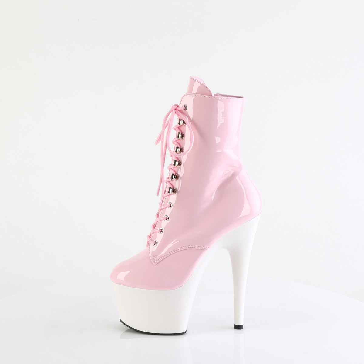 pole dancing boots pink white adore-1020