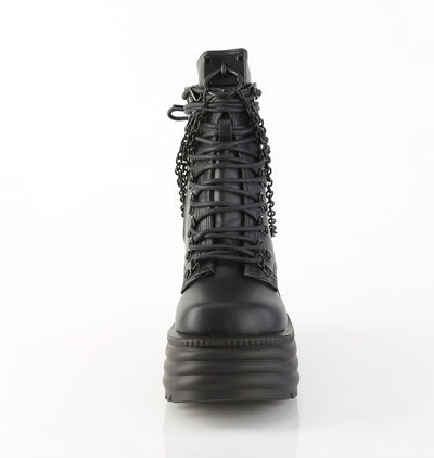 punk reflective lights boots morte-65