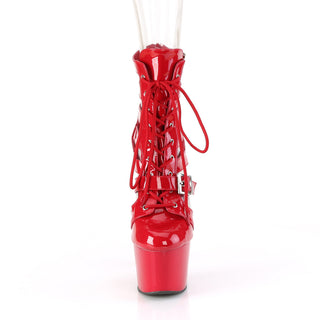 red cage style platform heels adore-1013mst