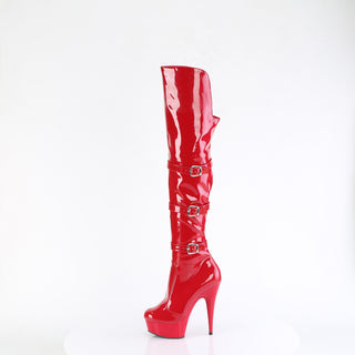 Red Dominatrix boots - Delight-3018