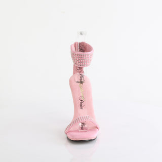 rhinestone pink formal heels