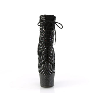 rhinestone pole boots adore-1020rm
