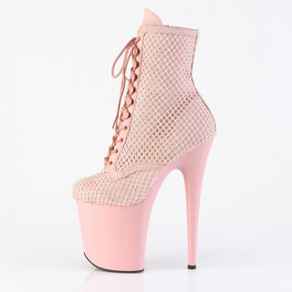 salmon colour stripper boots flamingo-1020rm