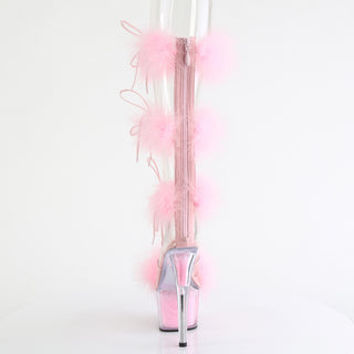 sexy baby pink showgirl boots adore-728f