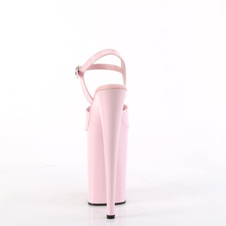 sexy pink sandals pleaser infinity-909