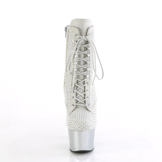 silver rhinestone dance boots adore-1020rm