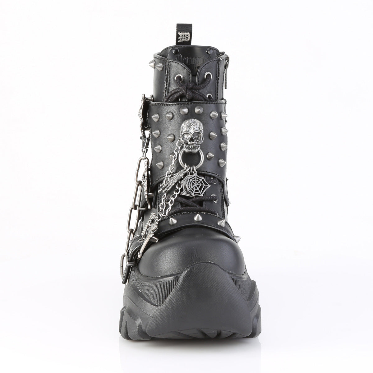 skull studs punk boots echo-60