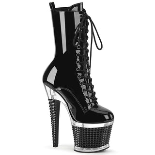 Pleaser Spectator-1040 Textured Platform Boots
