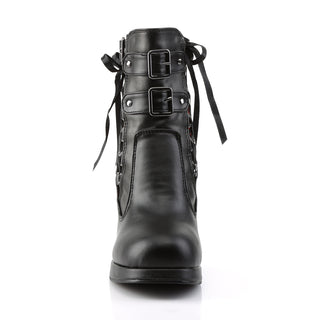 steampunk boots crypto-51 front side view