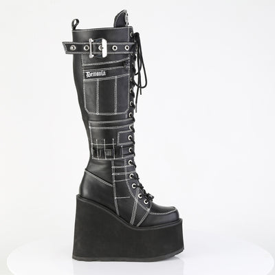 wedge platform punk boots swing-260