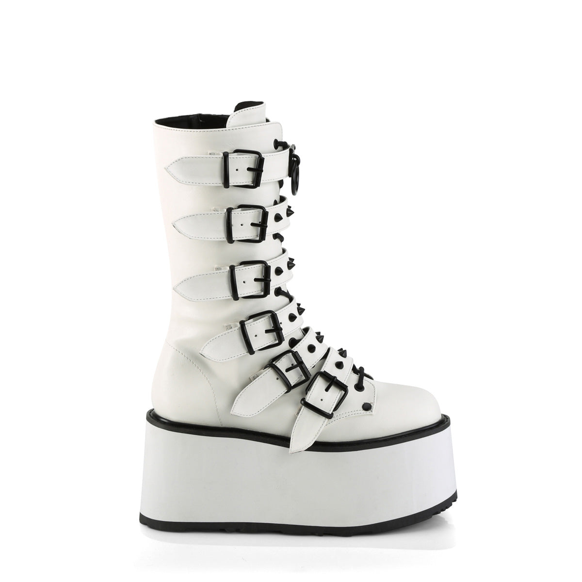 white goth boots damned-225