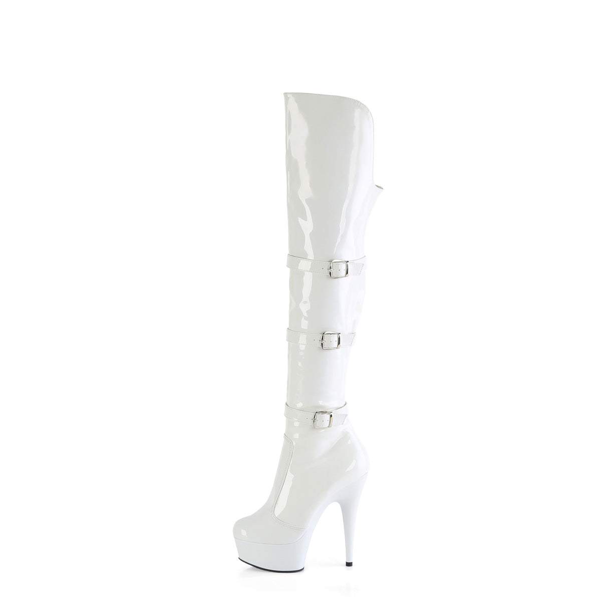 white over the knee boots - Delight-3018