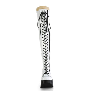 white punk platform boots dynamite-300