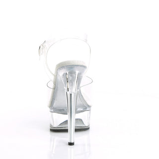 wide fit clear pole heels excite-608