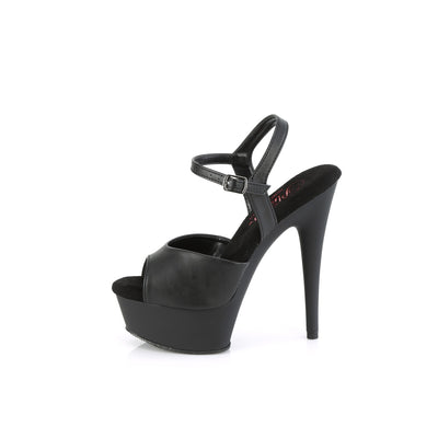 wide width stripper heels black pu