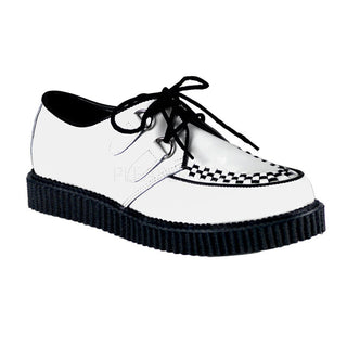 Rockabilly Men's White Creepers ( Unisex )