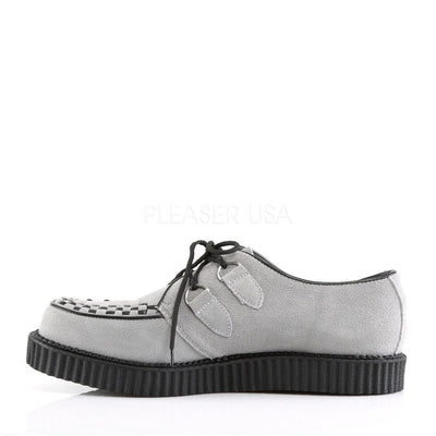Grey Suede Rockabilly Shoes ( Unisex )