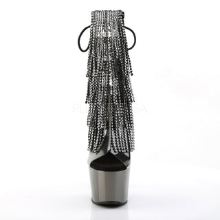 Rhinestone Fringe Sexy Platform Boots