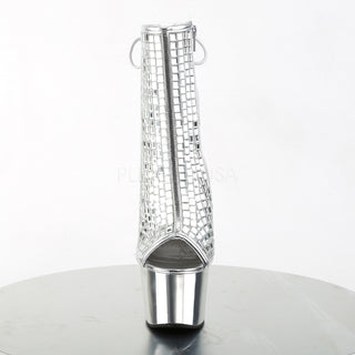 Disco Ball Mirror Platform Boots