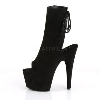 Sexy and Know It Black Faux Suede Boots