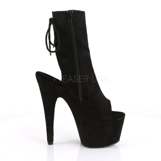 Sexy and Know It Black Faux Suede Boots