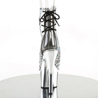 Hologram Snake Skin Boots