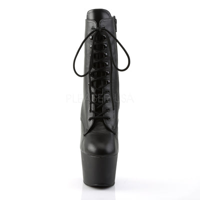 Sexy Devil 7 Inches Leather Ankle Boots