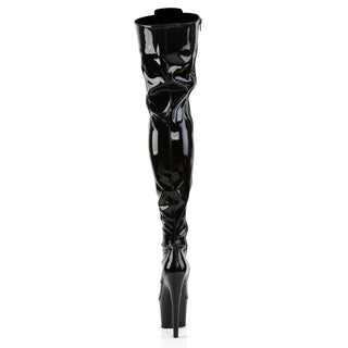 Adore-3023 Platform Lace-Up Front Thigh Highs