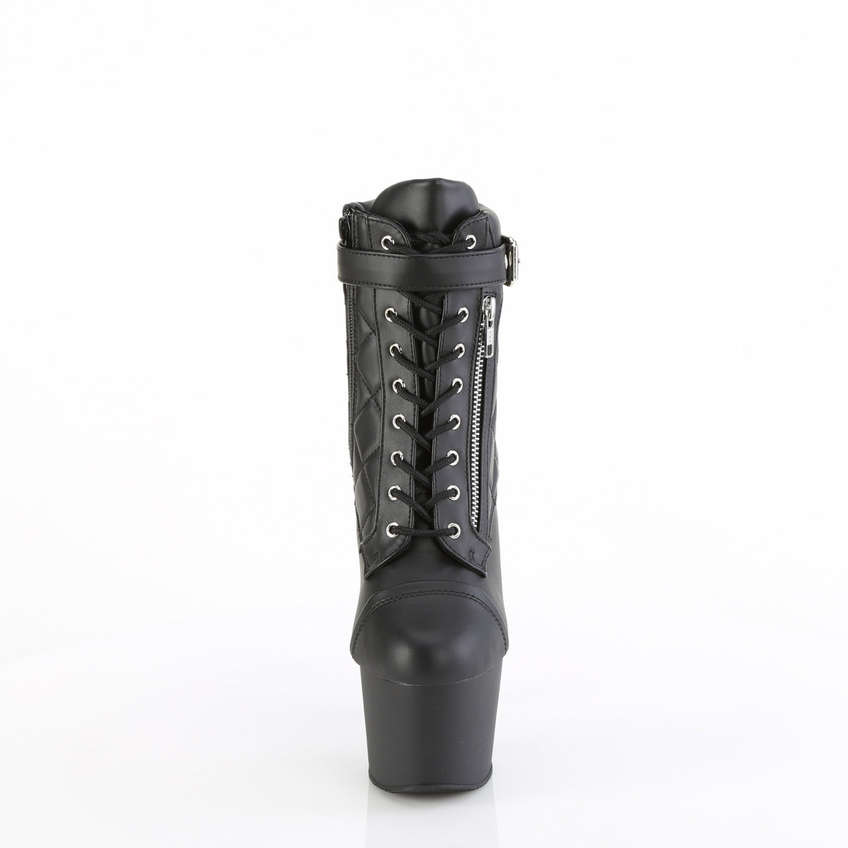 Quilted Pattern Pole Dancing Boots