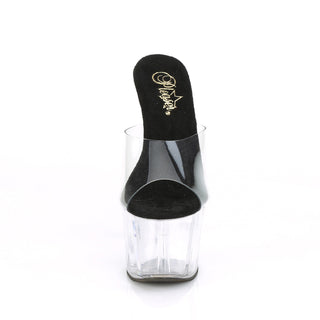 Adore-701 Black Clear Platform US-9