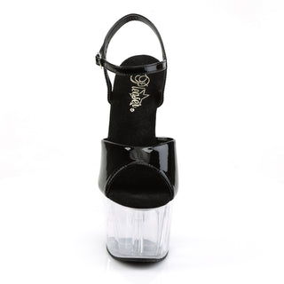 Adore-709 Black Clear Heels