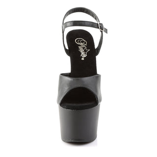 Adore-709 Black PU Heels