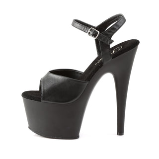Adore-709 Black PU Heels