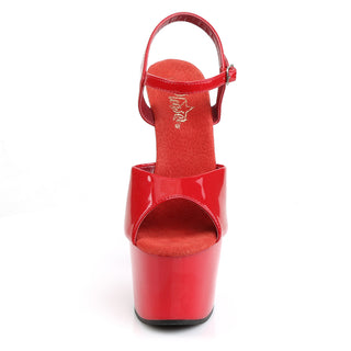 red platform shoes