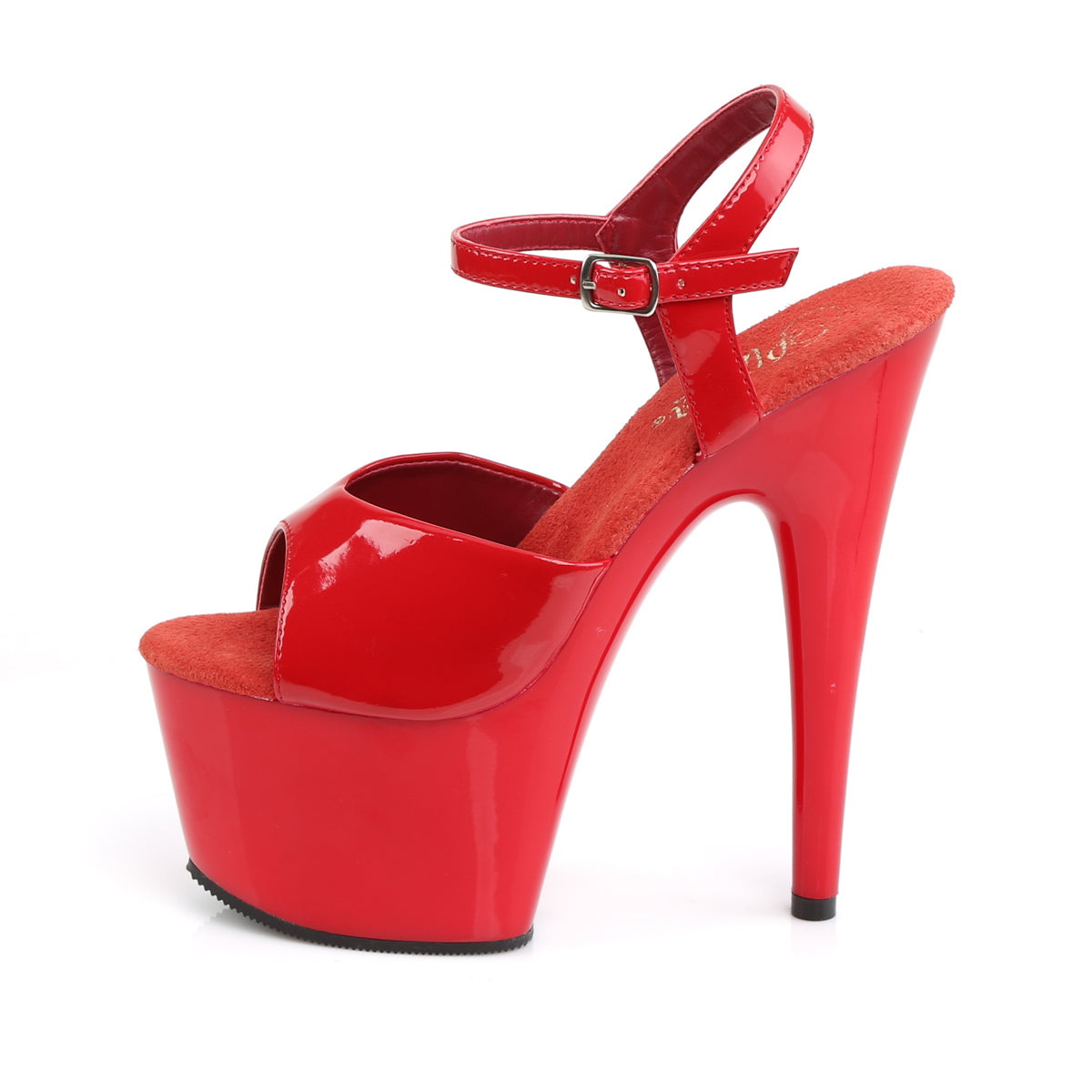 Red Patent Platform Sandals Adore-709