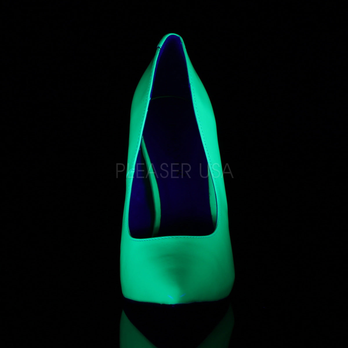 Neon Green Classic Stilettos Amuse-20